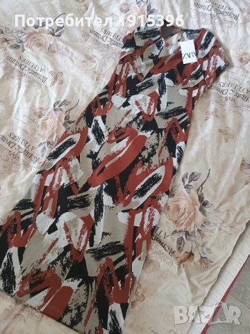 Дамска рокля Зара, снимка 2 - Рокли - 50642064