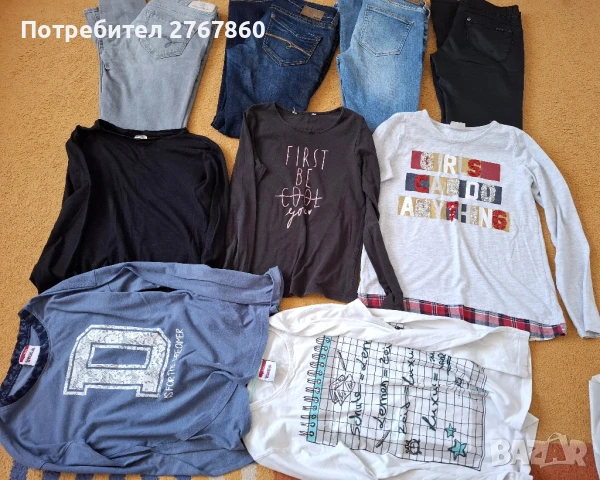 Детски дрехи размер 146, 9 броя за 18 лв., снимка 2 - Детски комплекти - 50494711