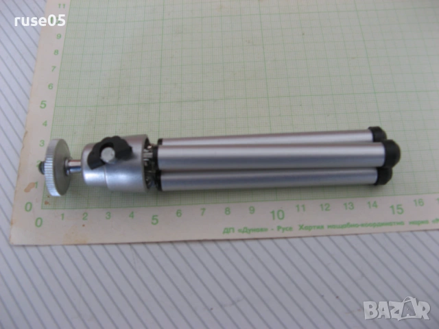 Статив за фотоапарат и др., 2 нива на разгъване, метален, снимка 6 - Чанти, стативи, аксесоари - 53583045