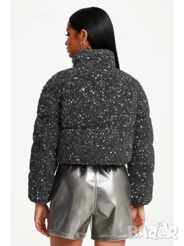 Дамско Яке С Две Лица , снимка 3 - Якета - 52221374