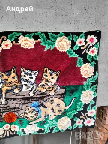 Старинен ковьор,покривка за стена #240, снимка 5 - Антикварни и старинни предмети - 50271309