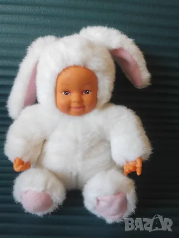 100 % Оригинална Anne Geddes кукла бебе зайче Ан Гедес, снимка 4 - Кукли - 50423000