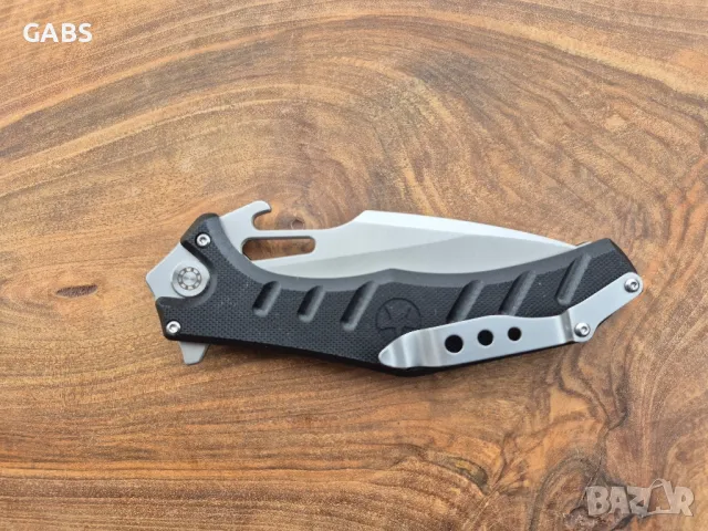 Руски сгъваем нож НОКС Магнуст-2С, дизайн А.Бирюков, снимка 9 - Ножове - 50318709