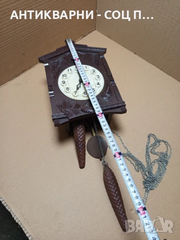 Стар Стенен Руски Часовник Кукувица., снимка 9 - Антикварни и старинни предмети - 51302838