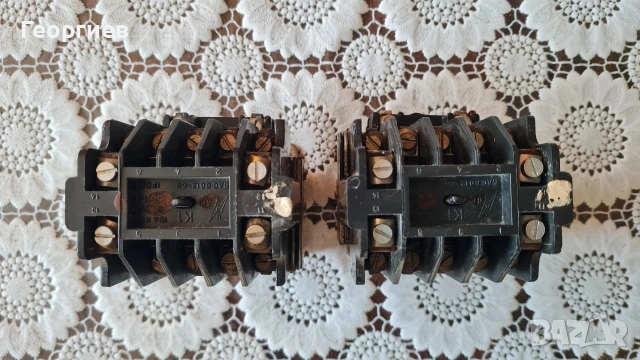 Въздушен контактор К-11 П 48 V, снимка 3 - Друга електроника - 53791103