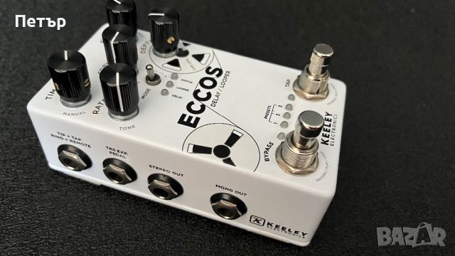 Keeley Eccos stereo delay-looper, снимка 2 - Китари - 46102643