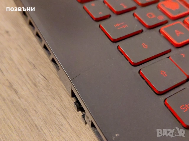 ЗА РЕМОНТ 17" геймърски лаптоп Acer Nitro 5 AN517-52-53EB Core i5-10300H Nvidia GTX1650, снимка 2 - Лаптопи за игри - 54072848