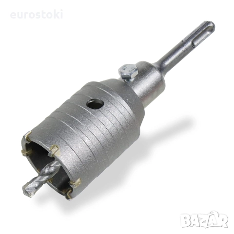 Свредло CCLIFE 50мм, боркорона за бетон с центриращо свредло, с адаптер SDS plus