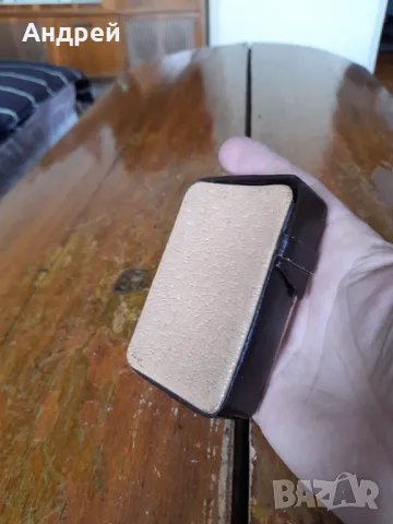 Стара кожена табакера за цигари,калъф #12, снимка 2 - Други ценни предмети - 50422470