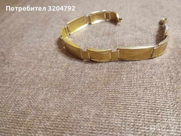 Златна гривна 14к, снимка 6 - Гривни - 51457867