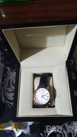 Ръчно изработен швейцарски часовник Dreyfuss & Co, снимка 3 - Мъжки - 45522596