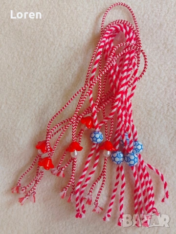 Ново 10 броя Мартенички , снимка 2 - Гривни - 49363969