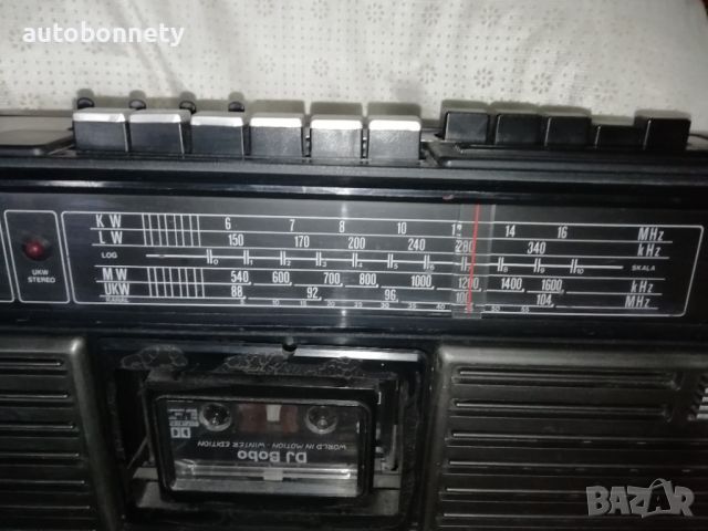 Ретро стерео касетофон, Ретро Радио SANWA, снимка 4 - Радиокасетофони, транзистори - 45092724