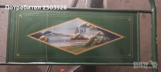 Старо легло, снимка 3 - Антикварни и старинни предмети - 53689591