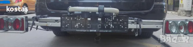 Багажник, стойка за два велосипеда, за теглич, снимка 4 - Велосипеди - 50371854