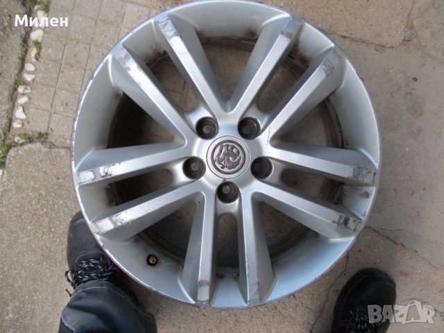 Алуминиеви джанти 7J x 17 цола за Opel, Saab, Alfa Romeo, снимка 8 - Гуми и джанти - 46750052