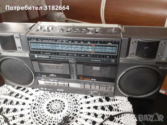 Касетофон Хитачи за ремонт или части