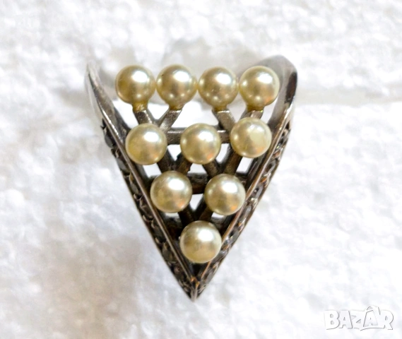 Пръстен с перли 