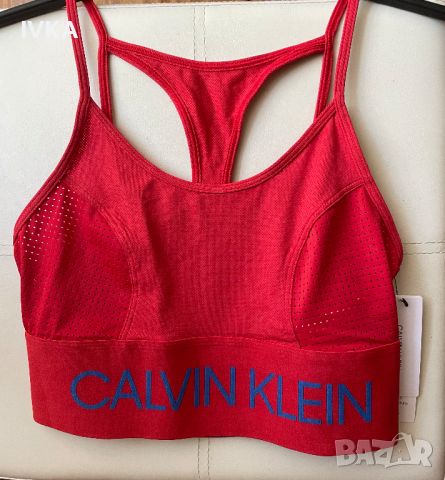 Спортен сутиен CALVIN KLEIN, снимка 1 - Корсети, бюстиета, топове - 46771893