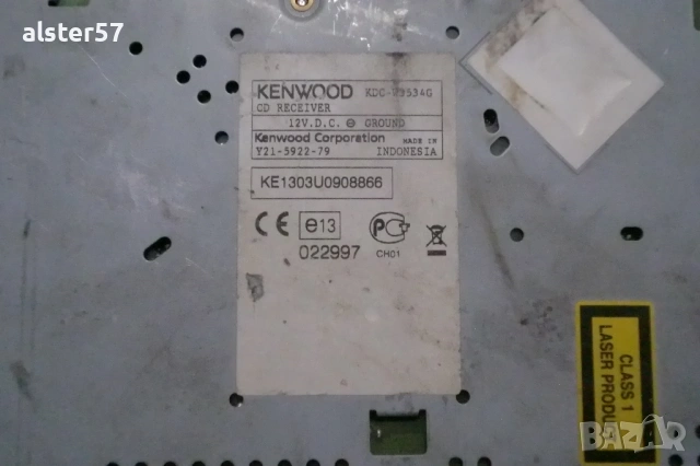 Авто CD player Kenwood KDC-3534G, снимка 10 - Аксесоари и консумативи - 54229128