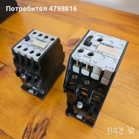 Контактори Siemens, снимка 7 - Резервни части за машини - 54279229