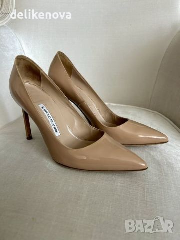 Manolo BLAHNIK. Size 38 Страхотни обувки, снимка 1 - Дамски елегантни обувки - 46225207