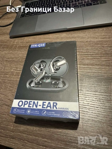 Нови Спортни безжични open ear отворено ухо слушалки с чист звук и плътен бас, снимка 2 - Bluetooth слушалки - 54275846