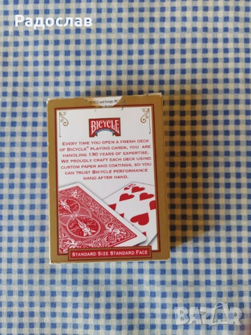 карти за игра BICYCLE USA, снимка 2 - Карти за игра - 51461636