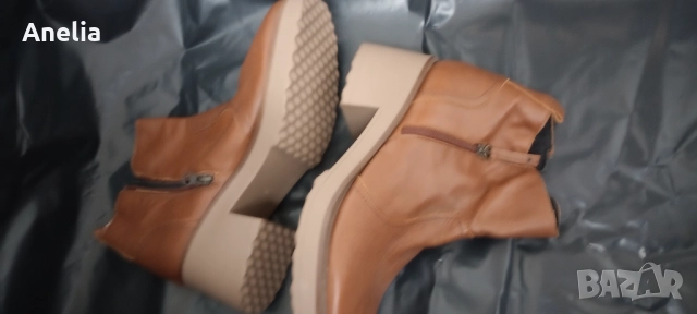 Естествена КОЖА Дамски Боти номер 40, снимка 3 - Дамски боти - 52577093
