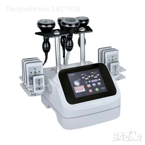 6в1 кавитация, вакуум, RF и липолазер 