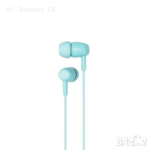 Слушалки EP50 jack 3,5 mm, зелени – XO, снимка 1 - Слушалки, hands-free - 45450021