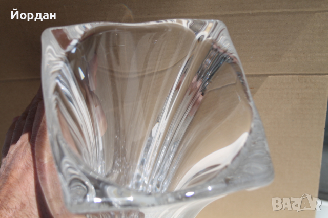 Френска кристална ваза ''ART Vannes", снимка 9 - Антикварни и старинни предмети - 44976513