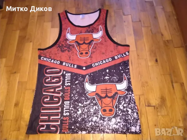 Потник тип баскетболен на Чикаго Булс фенски размер М, снимка 2 - Баскетбол - 49923992