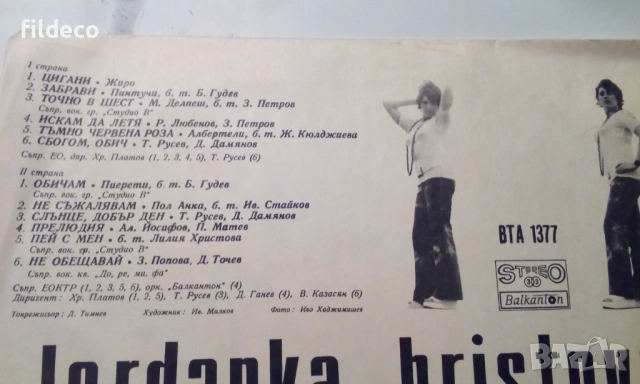 Грамофонни плочи от 70те, снимка 10 - Грамофонни плочи - 53905537