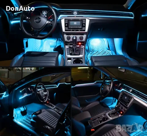 RGB LED oсветление за интериор, снимка 7 - Аксесоари и консумативи - 51229411