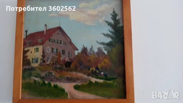 Картина масло с рамка