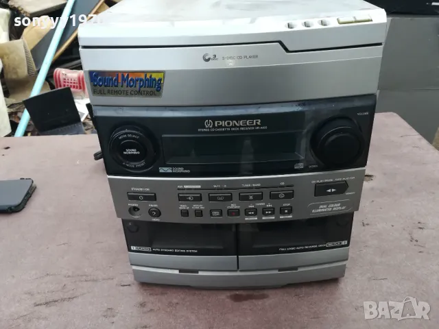 PIONEER XR-A100 CD DECK RECEIVER MADE IN THE UK-ВНОС SWISS 0203251910LNWC, снимка 4 - Аудиосистеми - 49337663