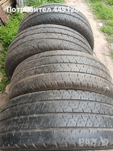Метални бусови джанти с гуми 235/65/16 , снимка 4 - Гуми и джанти - 54172051