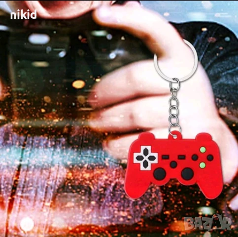 Джойстик контролер гумиран силиконов ключодържател, снимка 3 - Други - 51086910