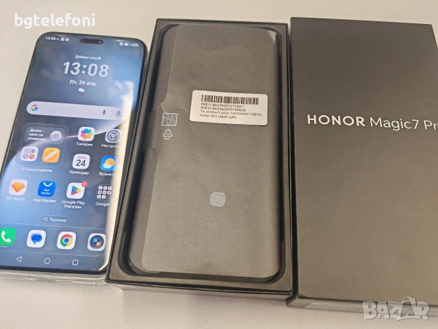 Honor Magic 7 Pro 512GB, неразличим от нов,14 цикъла на батерията