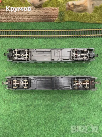Вагон пътнически 4-осен Флайшман HO 1:87 влак ЖП модел, снимка 7 - Колекции - 47844396