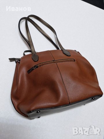Дамска кожена чанта, снимка 3 - Чанти - 46098770