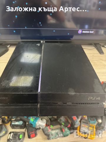 PlayStation 4 + джойстик, снимка 3 - PlayStation конзоли - 45696332