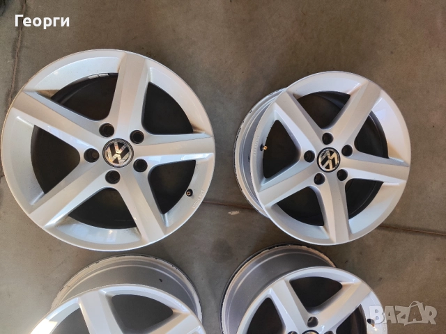 4бр.алуминиева джанта 16цола за VW, снимка 3 - Гуми и джанти - 52846276