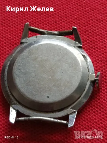 Стар механичен часовник мъжки от соца за части ремонт КОЛЕКЦИЯ 48095, снимка 5 - Антикварни и старинни предмети - 50140340