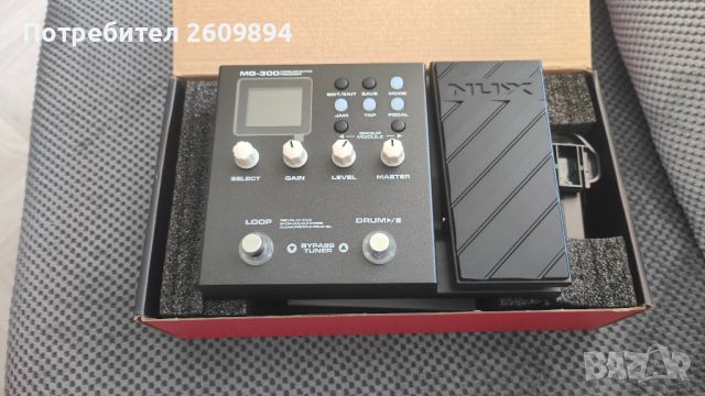 NUX MG-300 Modeling guitar processor / китарен процесор, снимка 1 - Други - 46472822