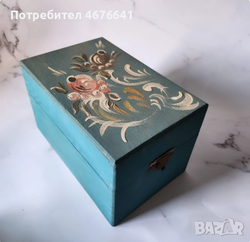 Дървена кутия, снимка 4 - Декорация за дома - 53010940
