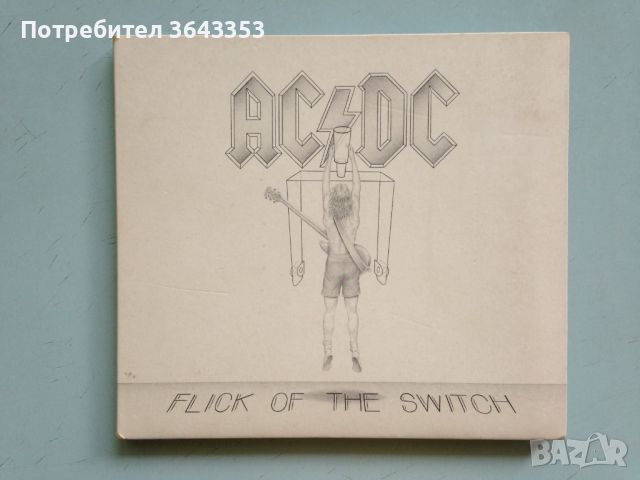 AC/DC   FLICK OF THE SWITCH, снимка 1 - CD дискове - 46333778