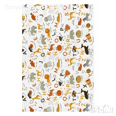 Бебешко двулицево килимче водоустойчиво 4853, снимка 7 - Стоки за близнаци - 53305983