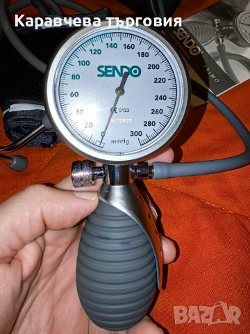 Апарат за кръвно налягане SENDO, снимка 3 - Уреди за диагностика - 52612331
